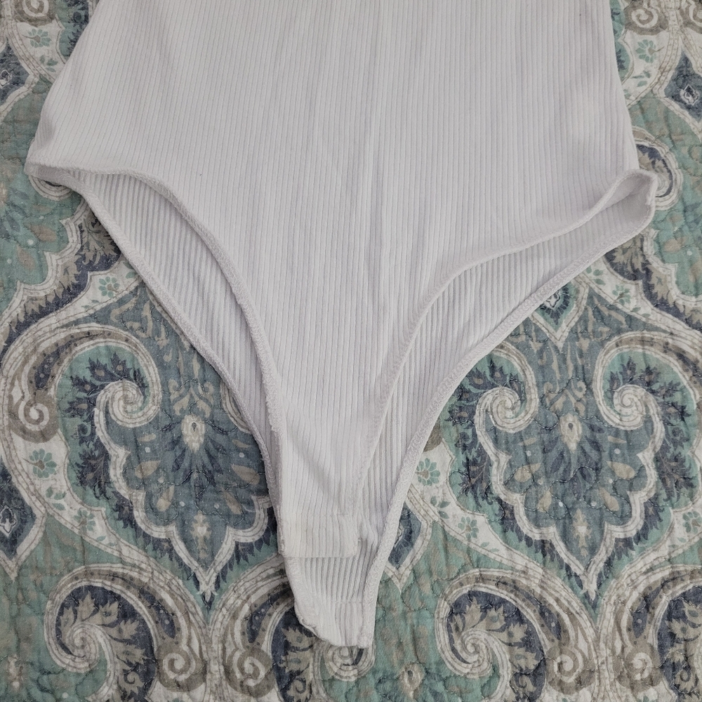 Ambiance Rib Knit Bodysuit - Picture 6 of 7
